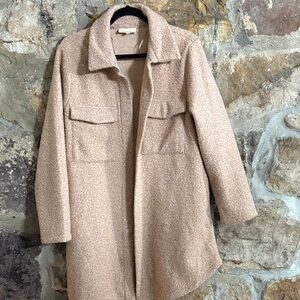 MELLODAY Cream Teddy Jacket